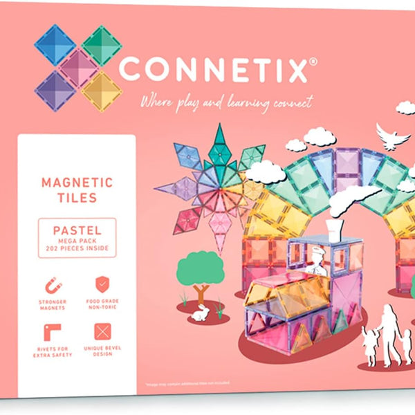 Connetix - Pastel Méga Pack 202 pc