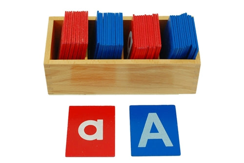 Cartes des lettres rugueuses script et capitales