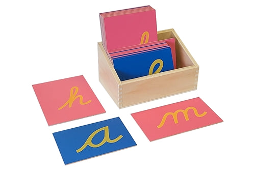 Lettres rugueuses cursives