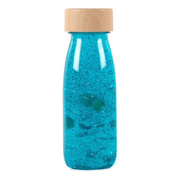 Petit boum - Bouteille sensorielle Float Turquoise