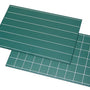 Ardoise double ligne et carreaux - lot de 2