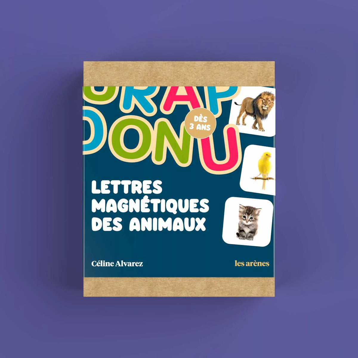 Coffret Lettres magnétiques des animaux