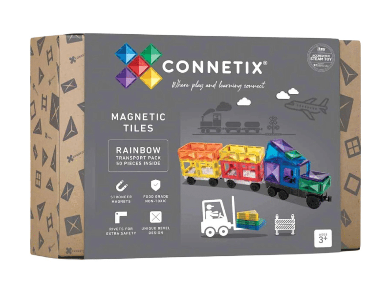Connetix - Arc-En-Ciel Pack Transport 50 pc