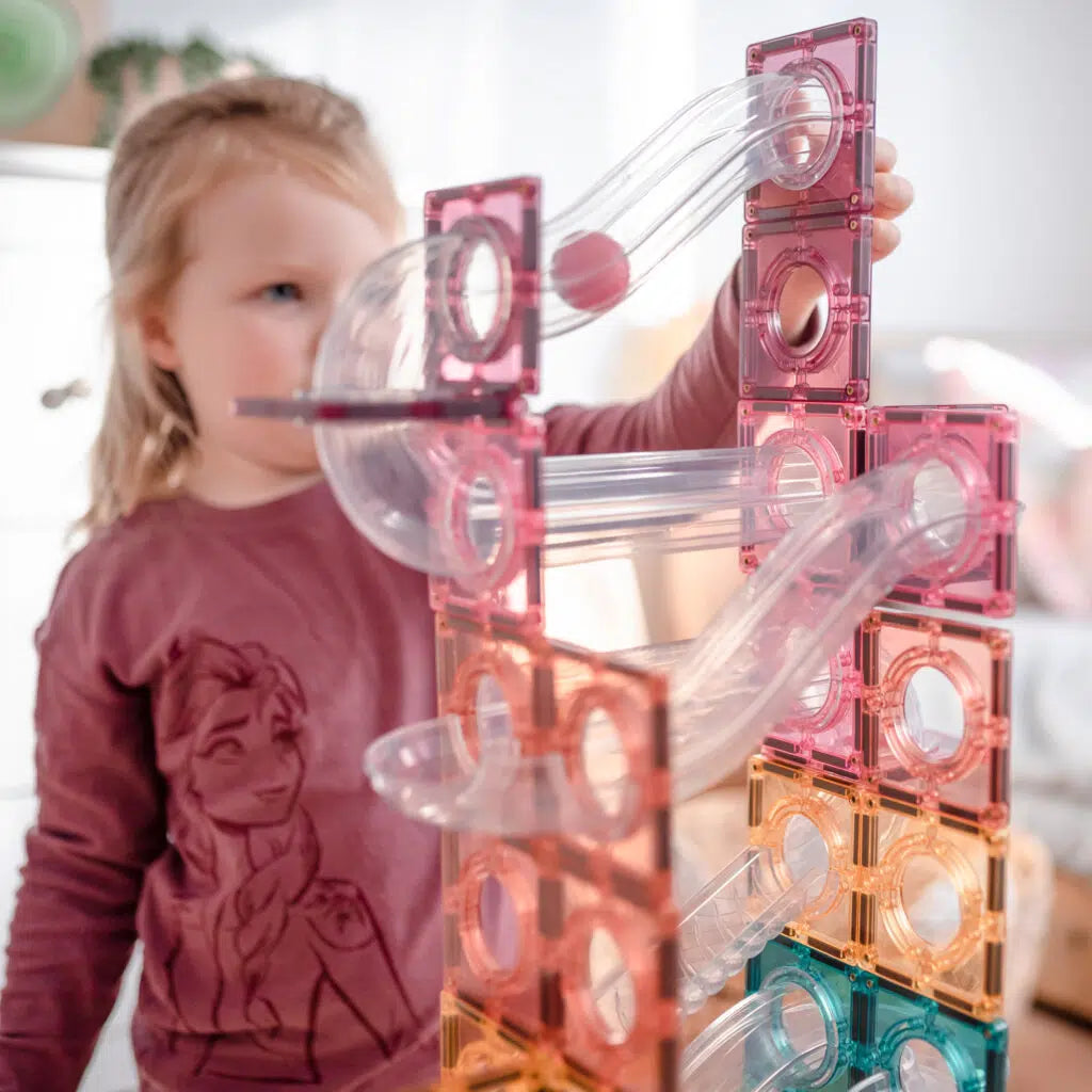 Connetix - Pastel Pack Parcours de billes 106 pc