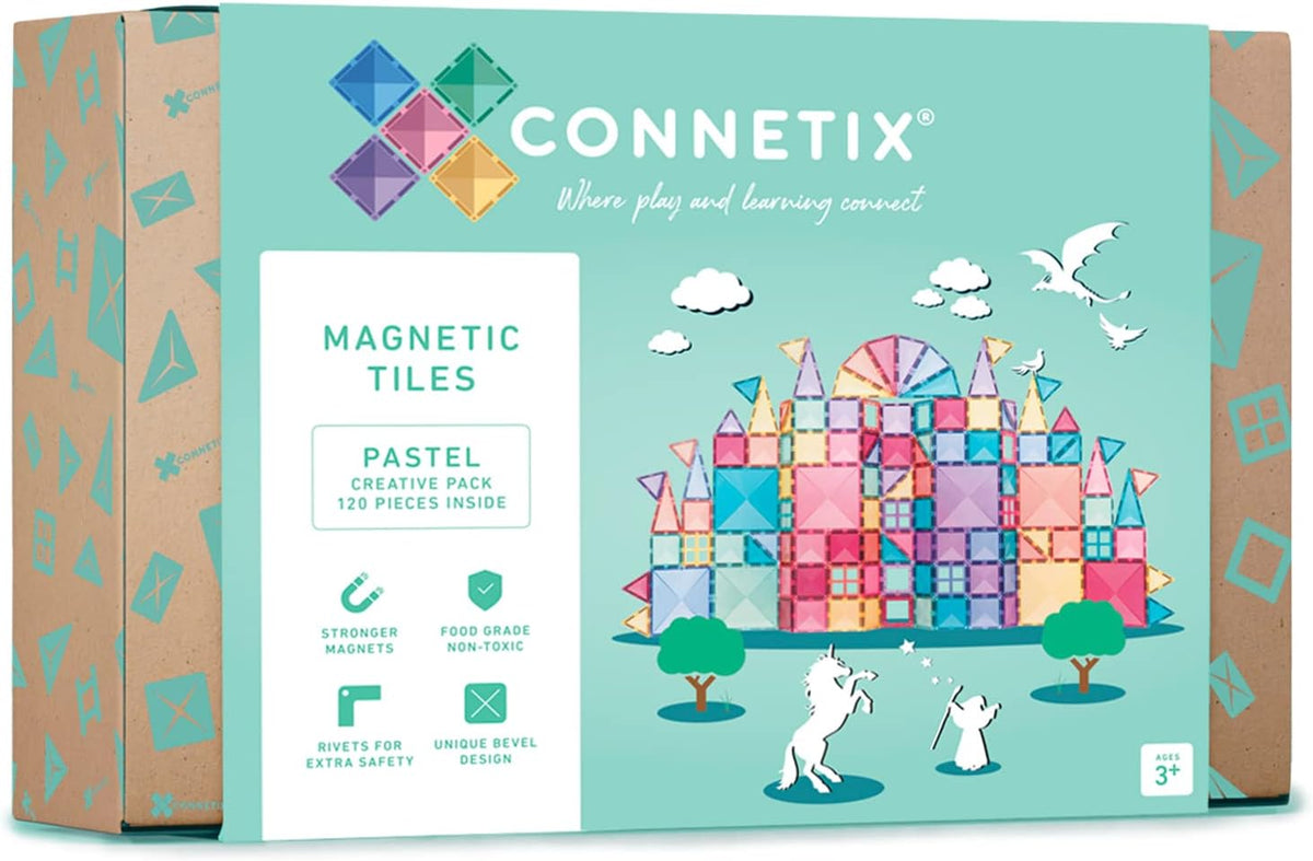 Connetix - Pastel Pack Créatif 120 pc