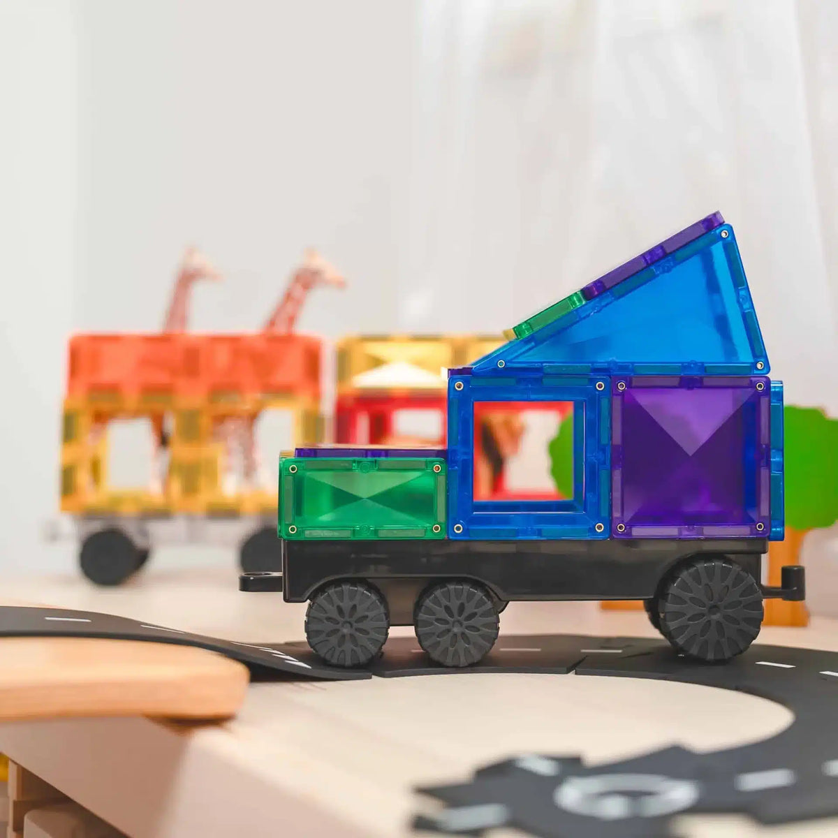 Connetix - Arc-En-Ciel Pack Transport 50 pc
