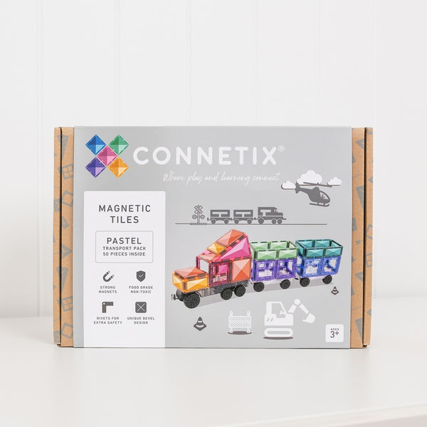 Connetix - Pastel Transport Pack 50 pc