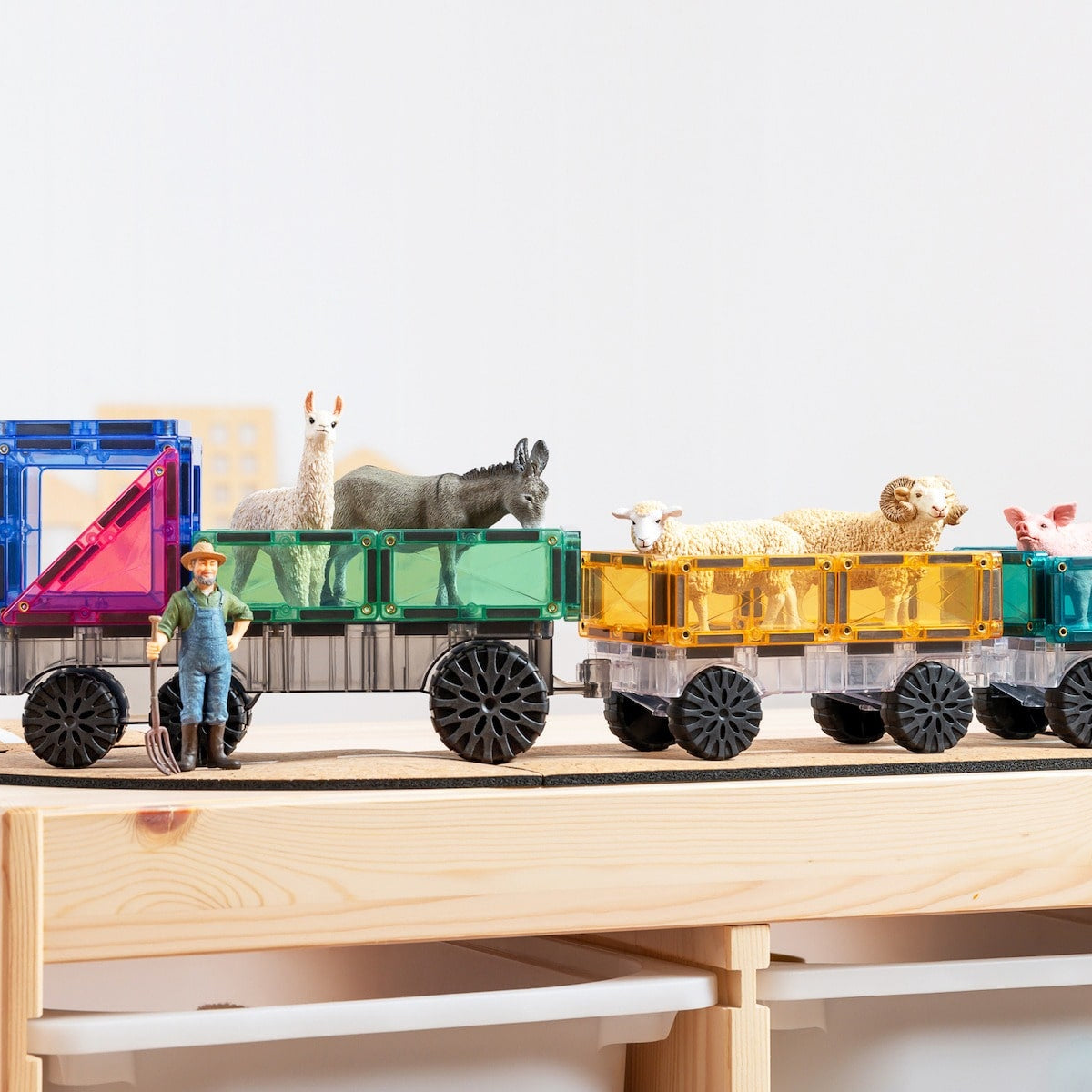Connetix - Pastel Transport Pack 50 pc