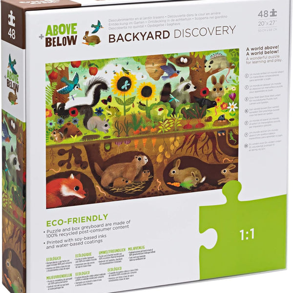Crocodile Creek - Above Below 48 pc Backyard Discovery