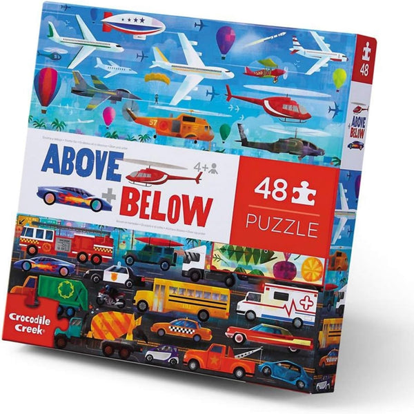 Crocodile Creek - Above Below 48 pc Things that Go