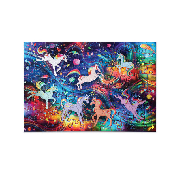 Crocodile Creek - Holographic Puzzle 100 pc Unicorn Galaxy
