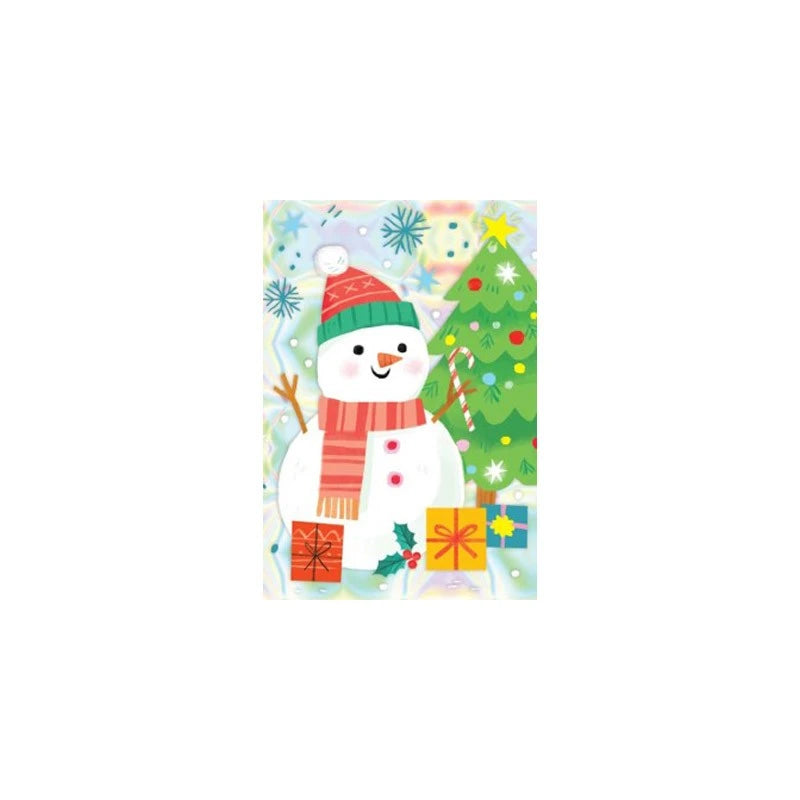 Crocodile Creek - Casse-tête holographique 50 pc Bonhomme de neige