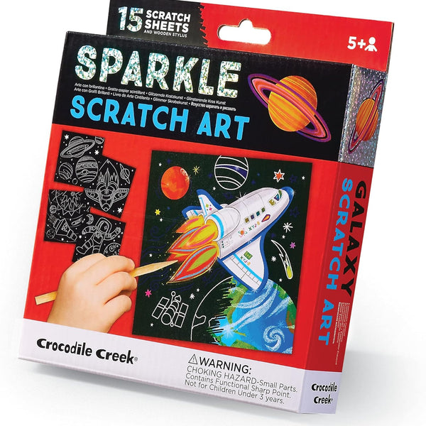 Crocodile Creek - Sparkle Scratch Galaxy