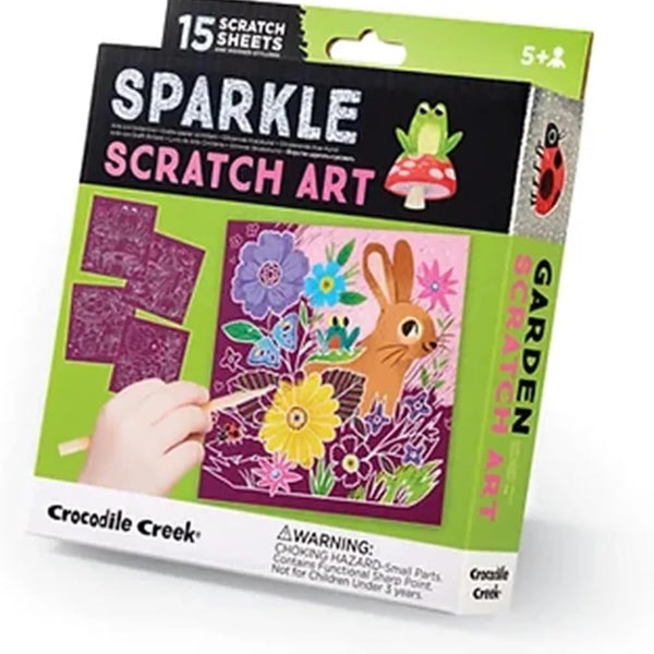 Crocodile Creek - Sparkle Scratch Garden