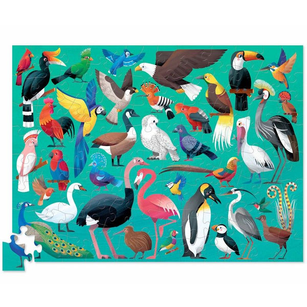 Crocodile Creek - Thirty-six animals Puzzle 100 pc Beautiful Birds