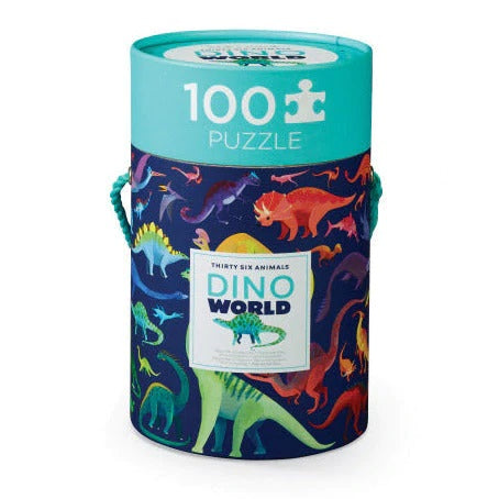 Crocodile Creek - Thirty-six animals Puzzle 100 pc Dino world