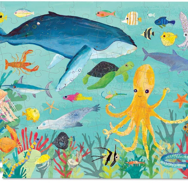 Crocodile Creek - Thirty-six animals Puzzle 100 pc Ocean Animals