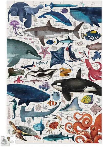 Crocodile Creek - Tin Puzzle 150 pc Ocean Animals