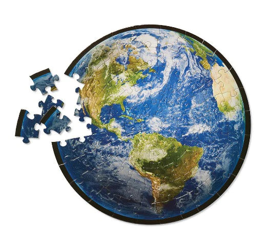 Crocodile Creek - Tin Space Puzzle 100 pc Earth