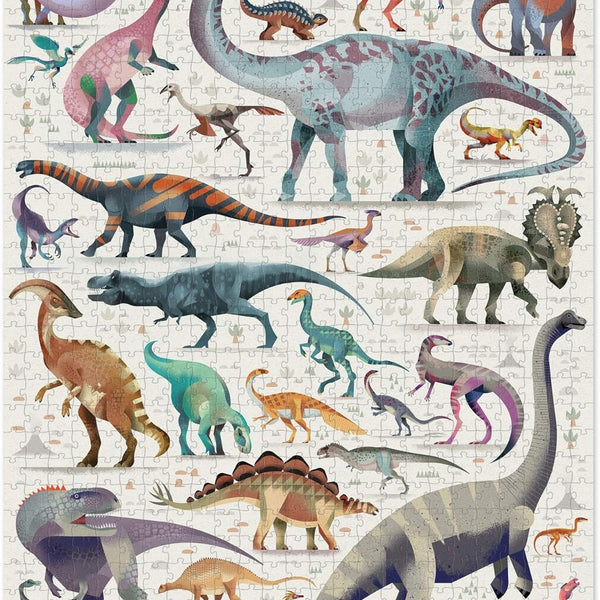 Crocodile Creek - World Animals Puzzle 750 pc Dinosaurs