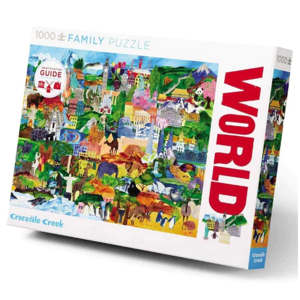 Crocodile Creek - World Puzzle 1000 pc World Collage