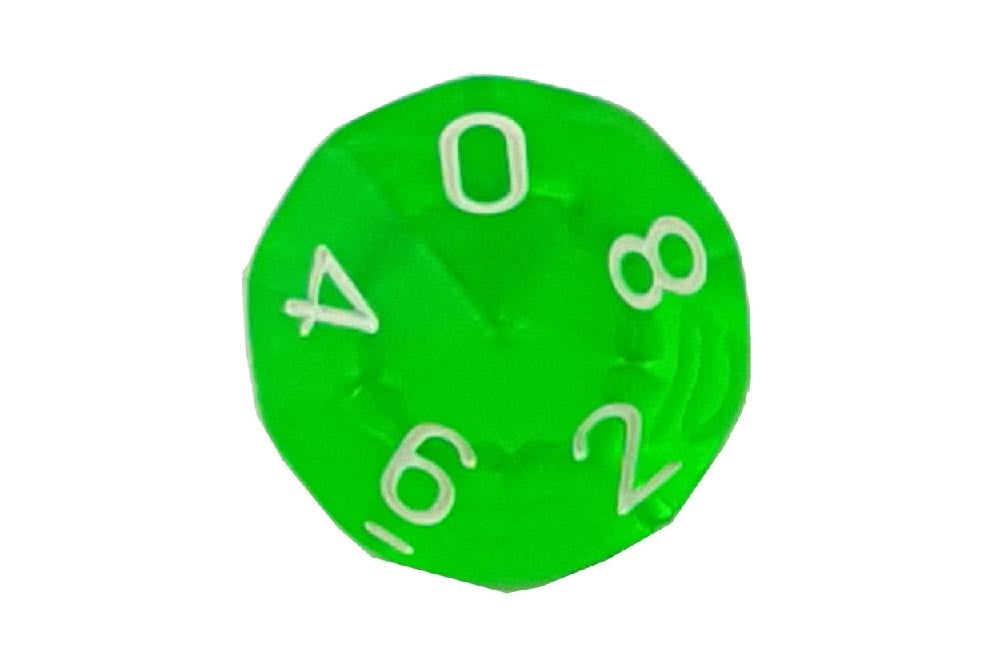 Dé des unités 0-9