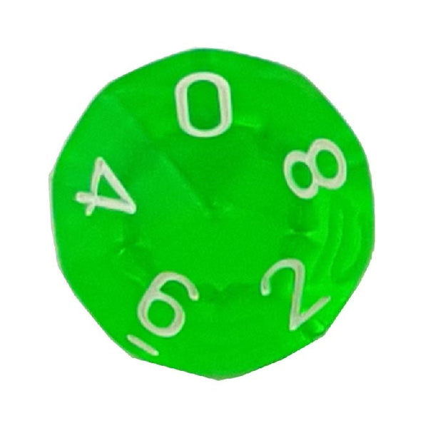 Dé des unités 0-9
