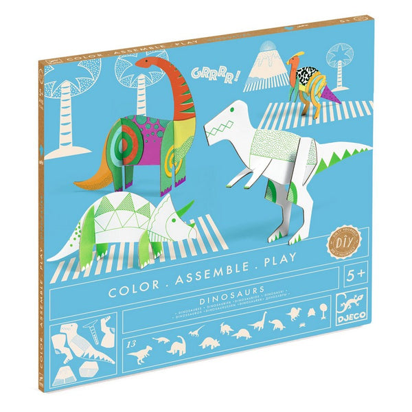 Djeco - Color Assemble Play Dinosaures