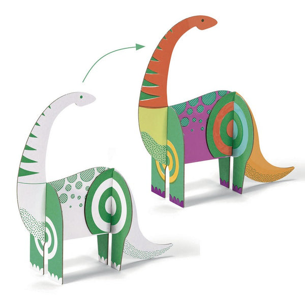Djeco - Color Assemble Play Dinosaures