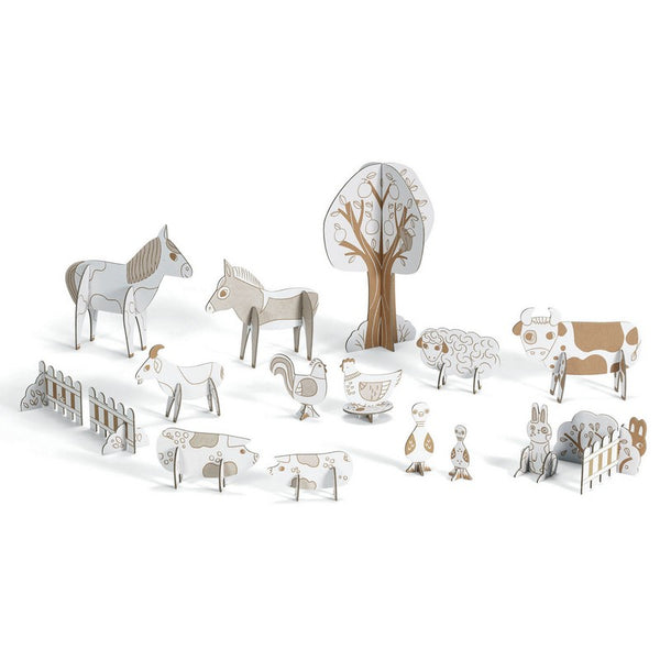 Djeco - Color Assemble Play Ferme