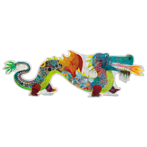 Djeco - Puzzle géant 58 pcs Léon le dragon