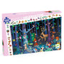 Djeco - Puzzle observation 100 pcs La forêt enchantée