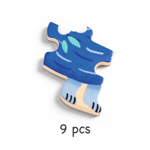 Djeco - Puzzlo 9 pcs Kipic