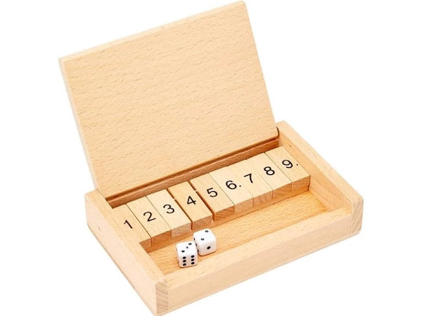 Goki - Shut the box travel set