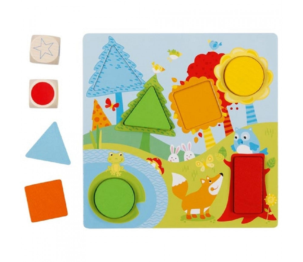 Goki - Jeu de dés des couleurs et des formes géométriques
