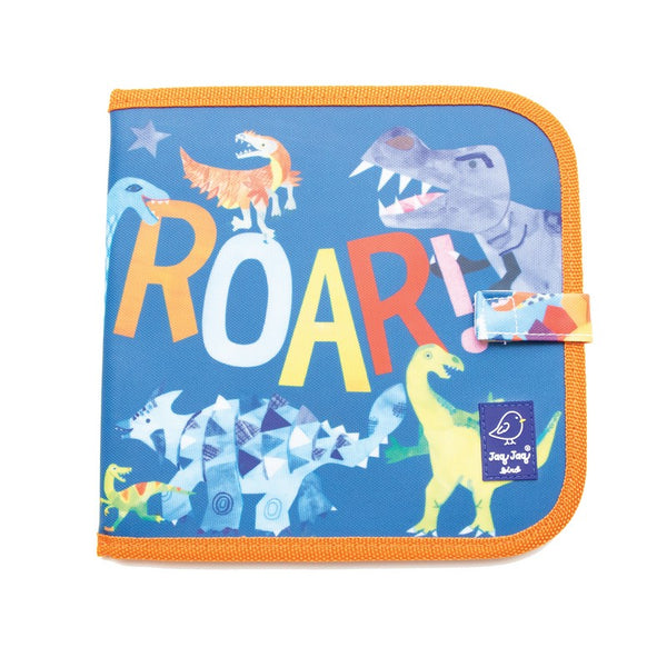 Jaq Jaq Bird - Doodle it book Dinosaures