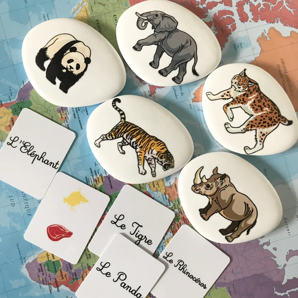 Les petites graines de génie - Les animaux du monde Asie