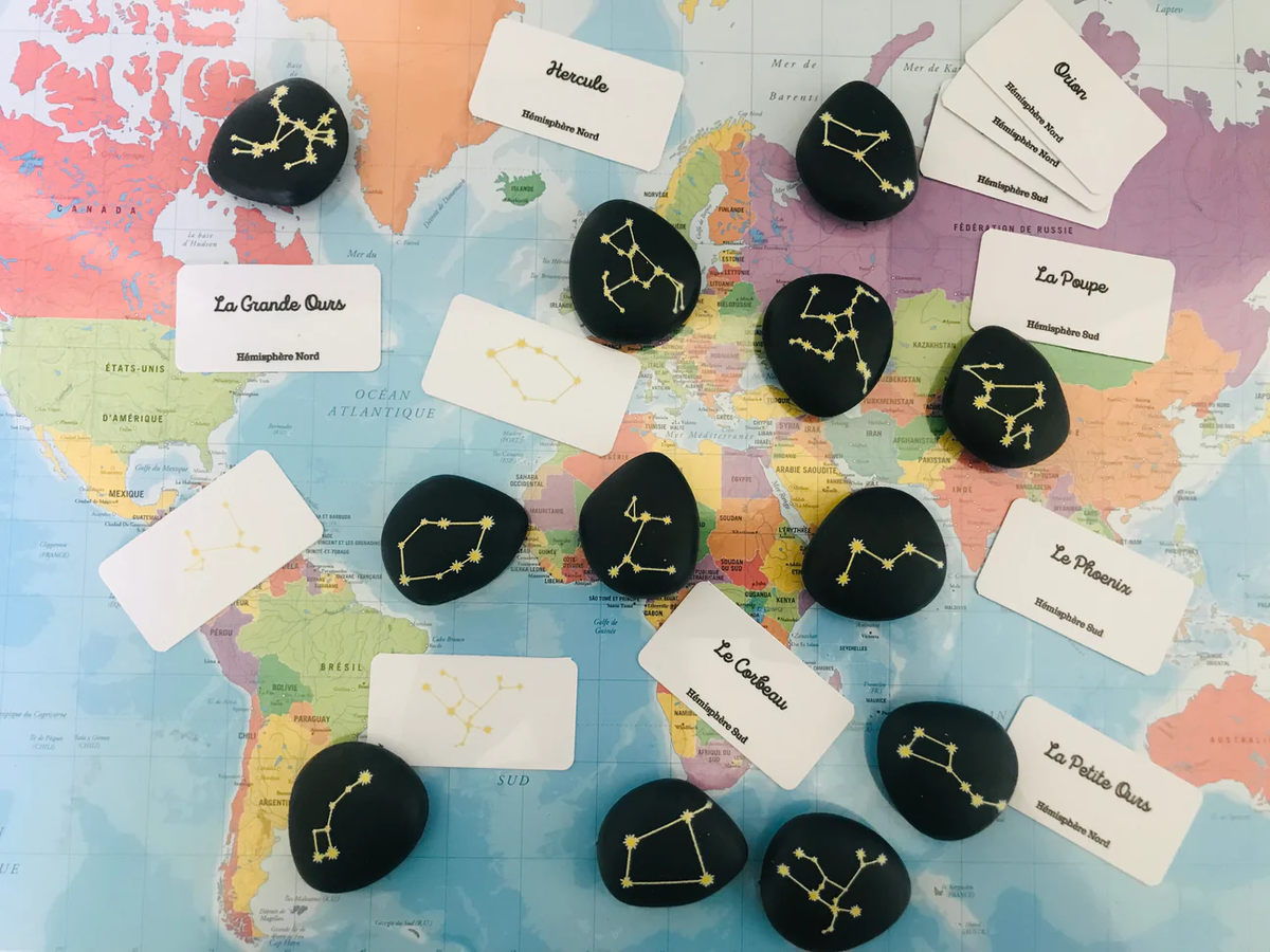 Les petites graines de génie - Les constellations
