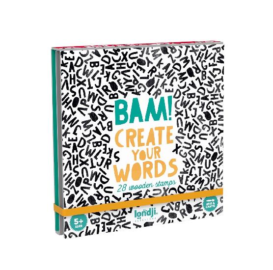 Londji - Tampons Bam Crée tes mots