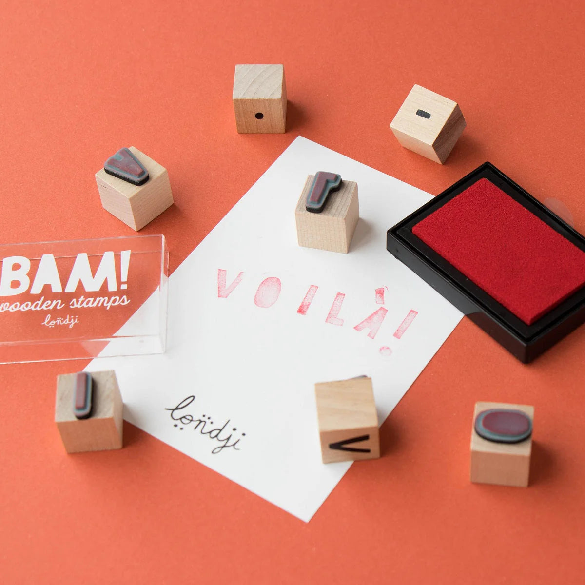 Londji - Tampons Bam Crée tes mots