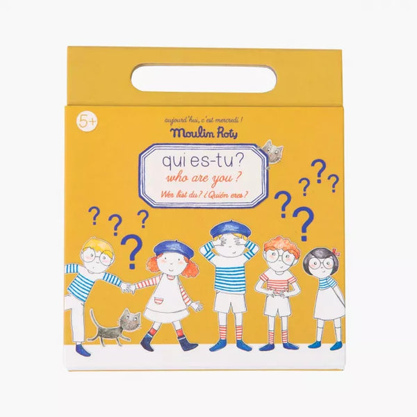 Moulin Roty - Aujourd'hui c'est mercredi Qui es-tu? Jeu magnétique