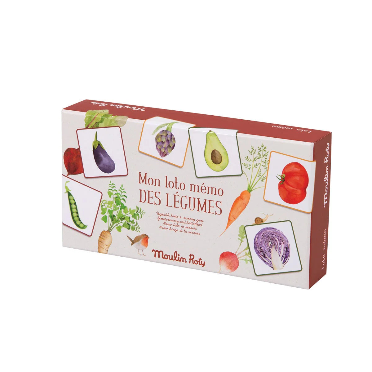 Moulin Roty - Mon loto mémo des légumes (Le jardinier)