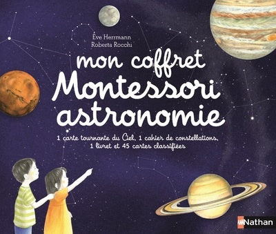 Nathan - Mon coffret Montessori d'astronomie