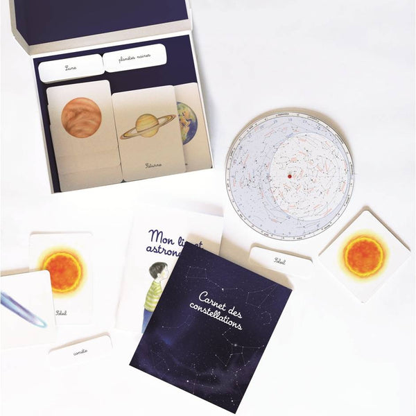 Nathan - Mon coffret Montessori d'astronomie