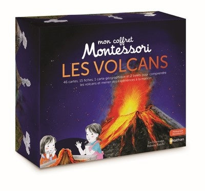Nathan - Mon coffret Montessori Les Volcans