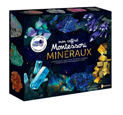 Nathan - Mon coffret Montessori Minéraux