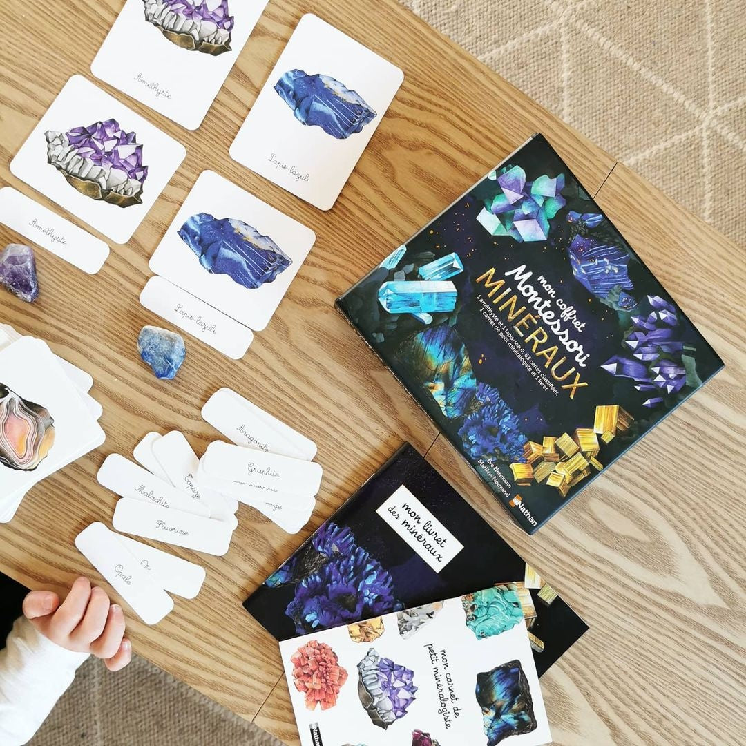 Nathan - Mon coffret Montessori Minéraux