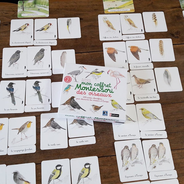 Nathan - Mon coffret Montessori Oiseaux