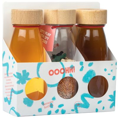 Petit boum - 3 Bouteilles sensorielles Pack Woodland
