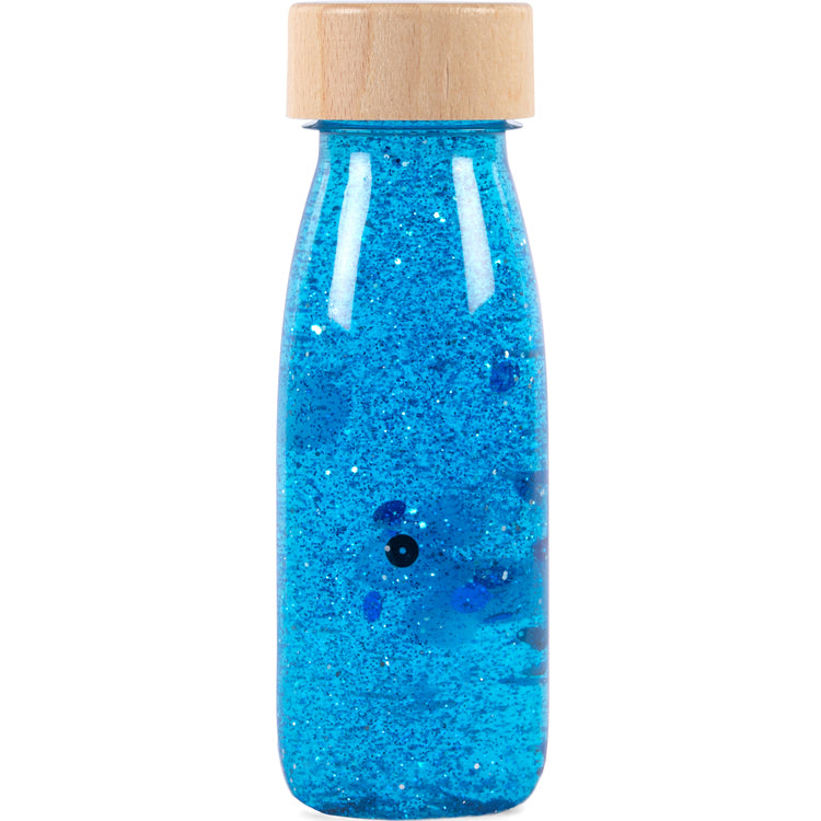 Petit boum - Bouteille sensorielle Float Bleu